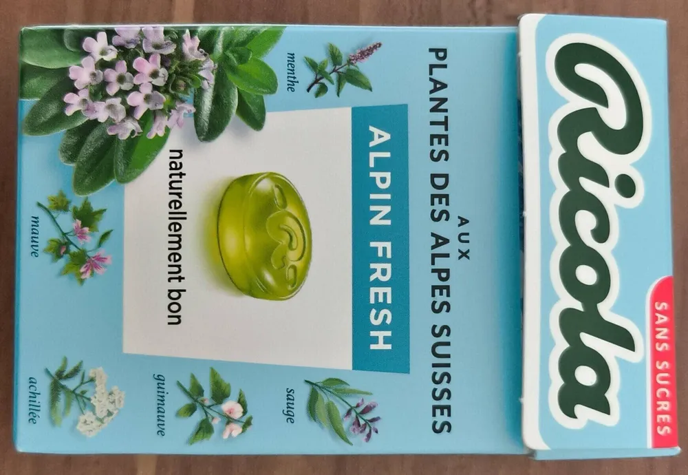 Alpin Fresh aux plantes des alpes suisses