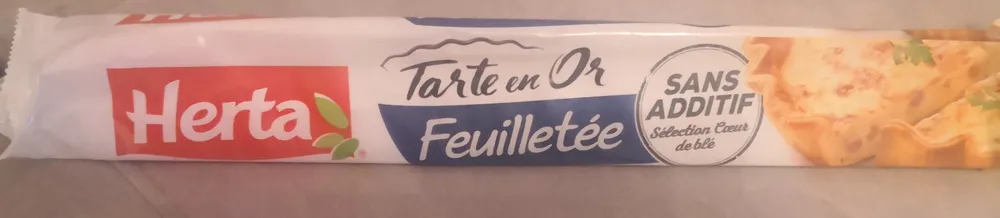 tarte or feuilletée