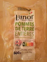 Pommes de terre entières cuites sous vide à la vapeur
