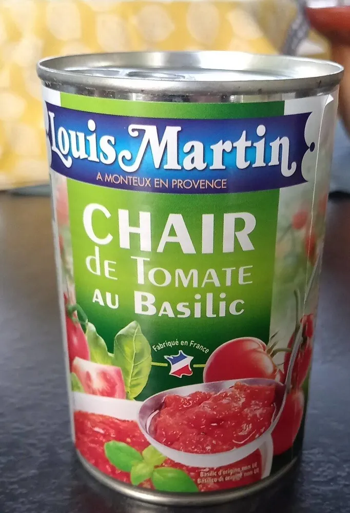 Chair de tomate au basilic