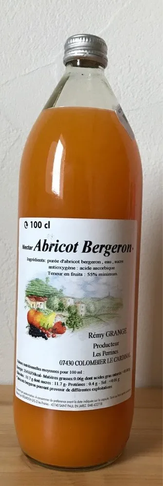 Nectar Abricot Bergeron