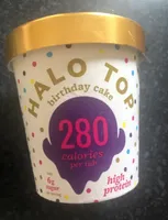 Halo top birthday cake