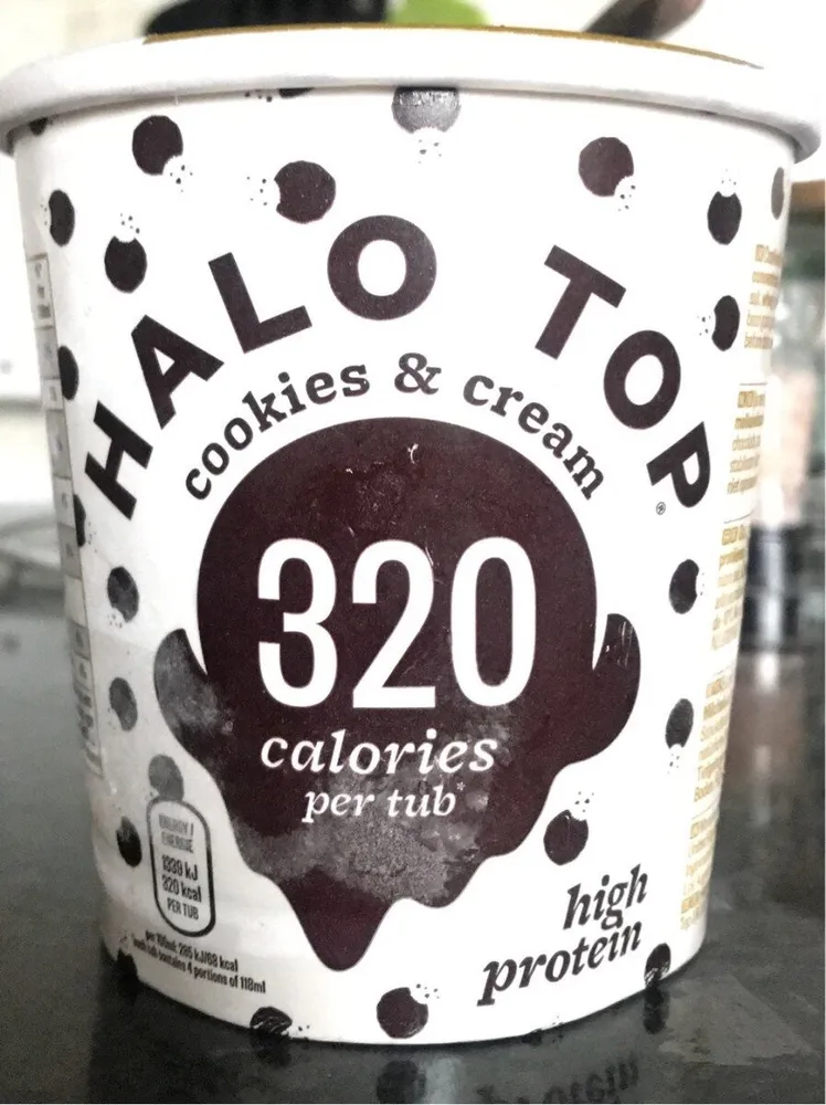 Halo top cookies & cream
