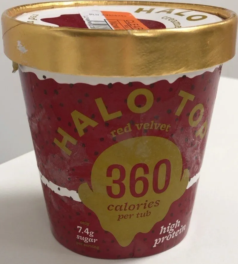 Red velvet ice cream