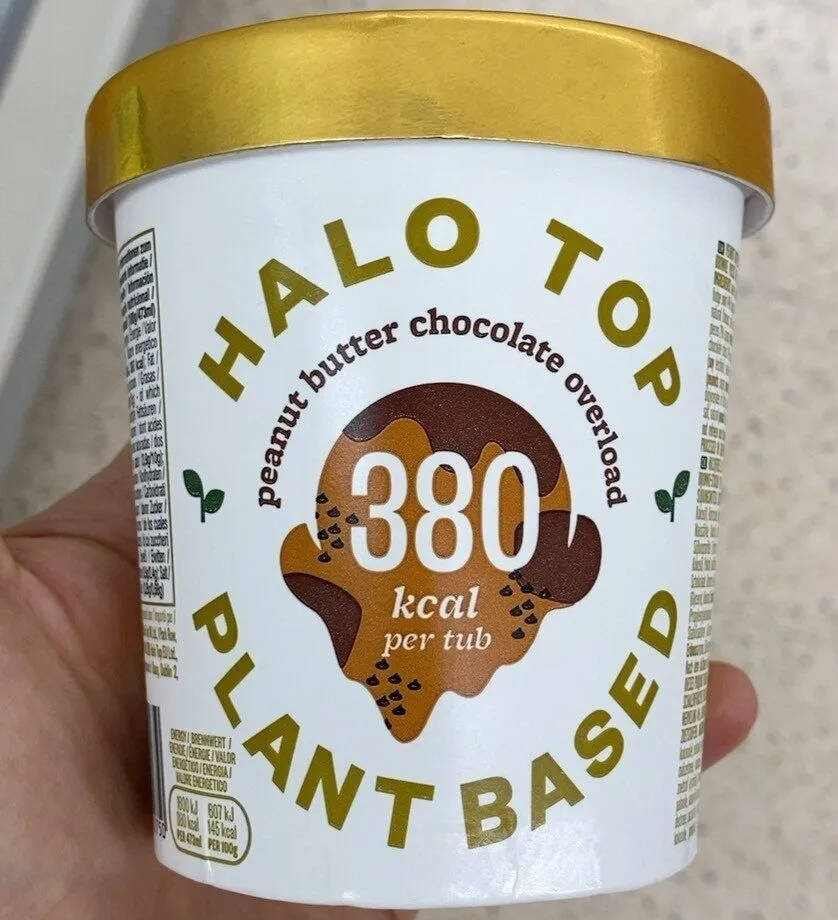 Halo Top peanut butter chocolat overload