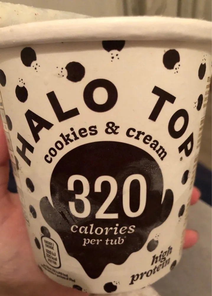 Halo Top cookies & cream