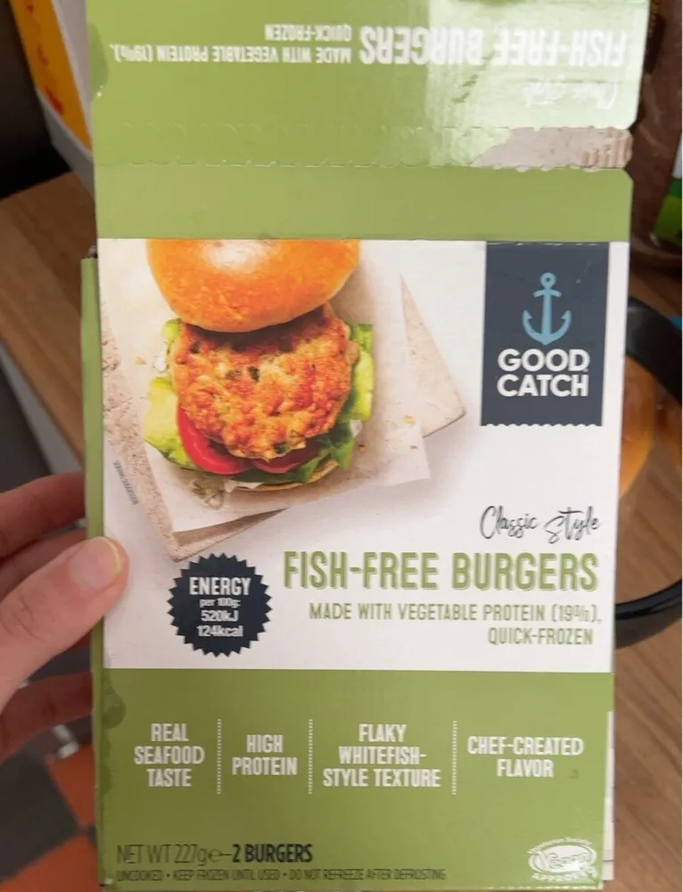 Fish free burgers