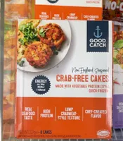 Crab-free cakes