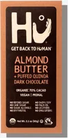 Almond Butter + Puffed Quinoa Dark Chocolate