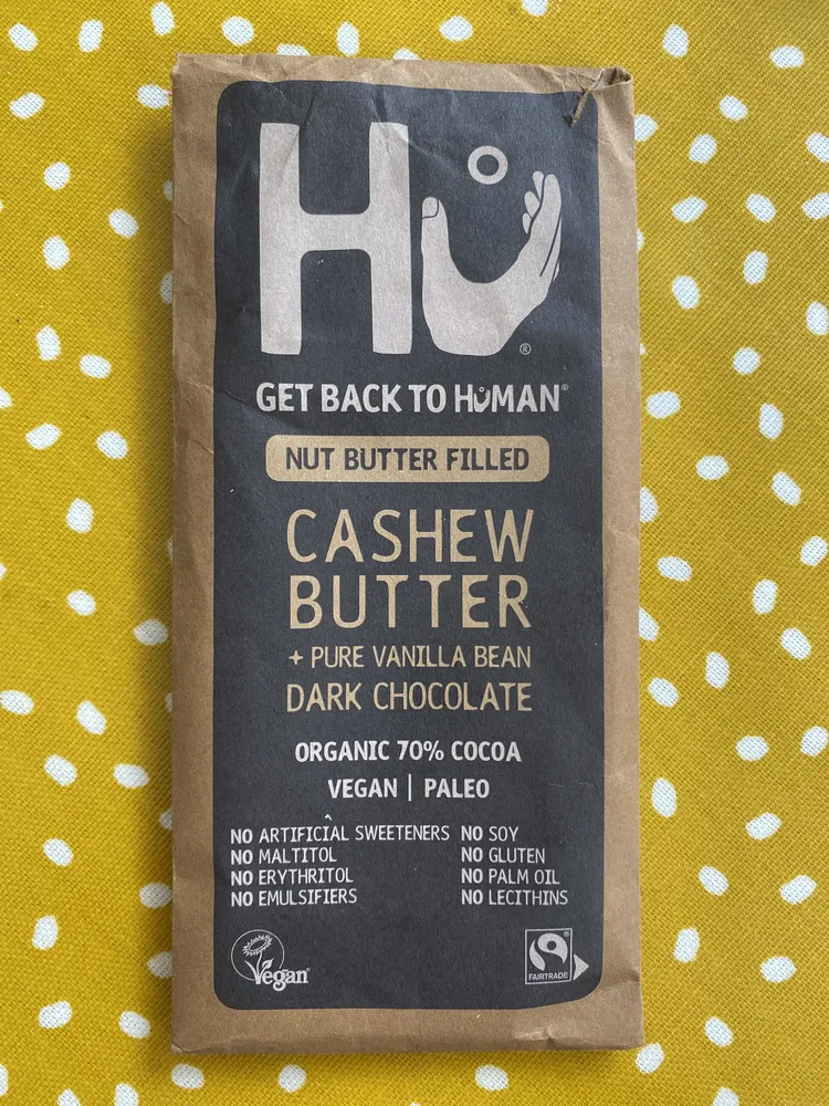Cashew Butter + Pure Vanilla Bean Dark Chocolate