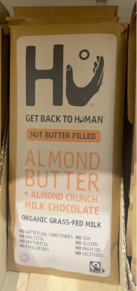 Almond butter + almond crunch milk chocolate