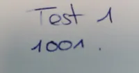 Test recette 1001