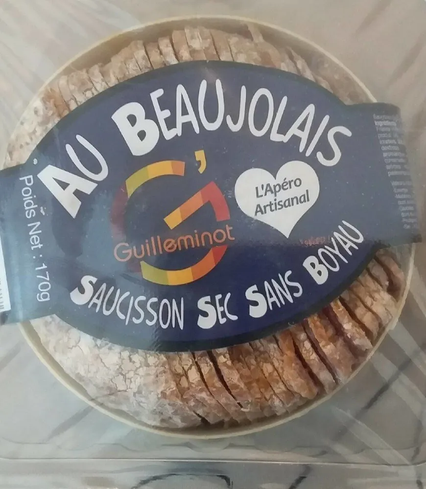 saucisdon sec sans boyau