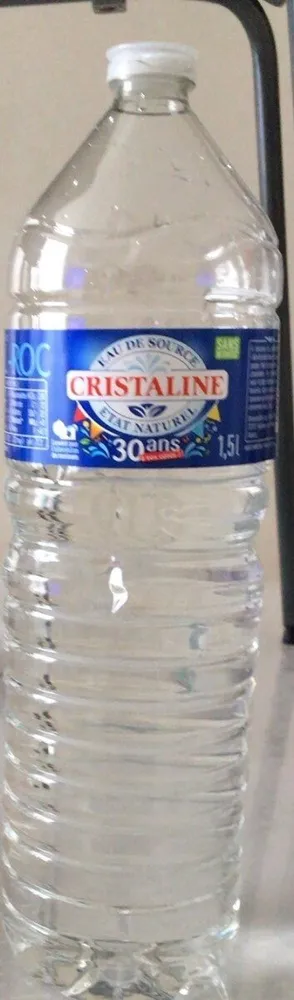 Eau de source Cristaline etat naturel