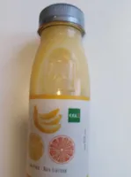 Jus frais banane citron orange