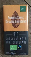 Chocolat noir amandes salées