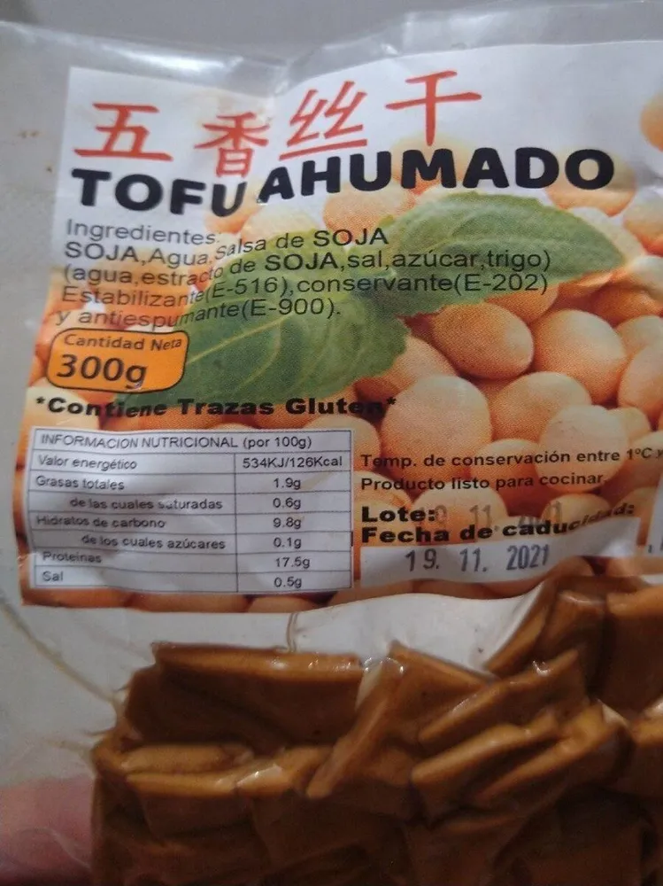 Tofu Ahumado
