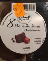 Mini muffins chocolat x8