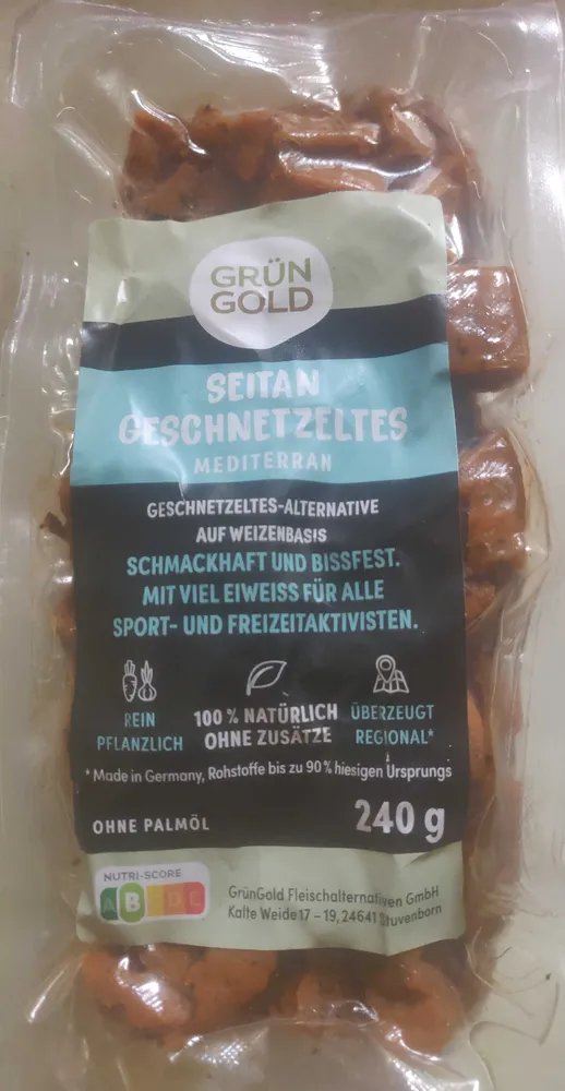 Seitan Geschnetzeltes Mediterran