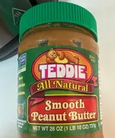 Teddie All Natural Smooth Peanut Butter