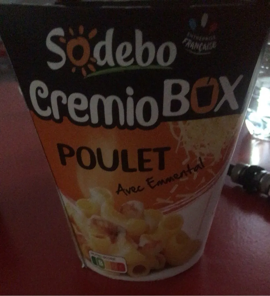 Cremio box poulet avec emmental