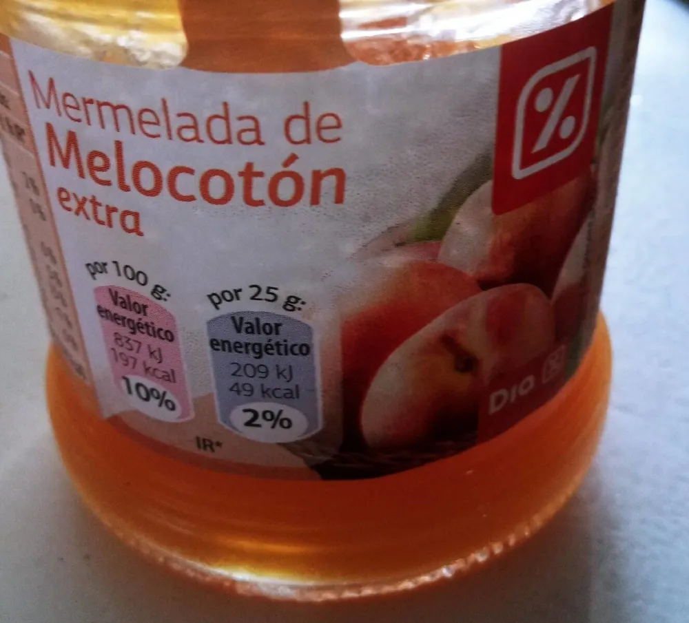 Mermelada de Melocotón extra