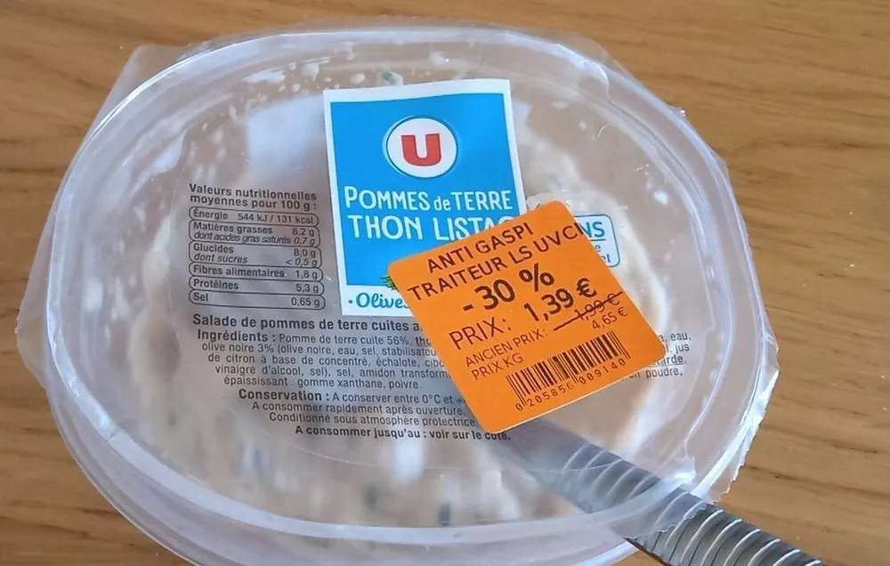 Pomme de terre thon listac