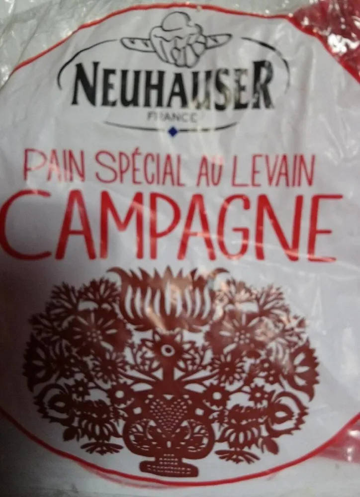 Pain spécial au levain campagne