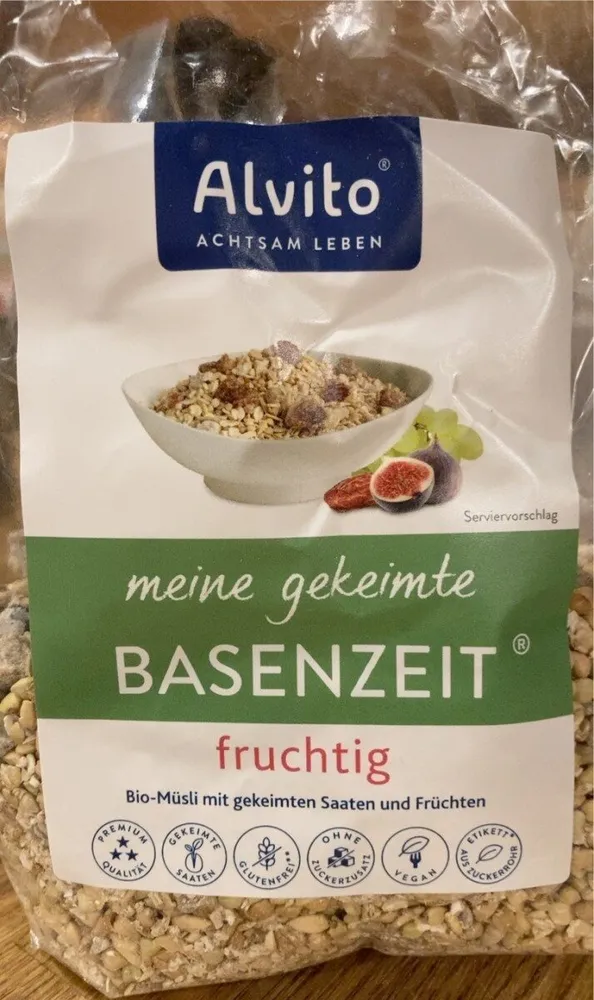 Meine gekeimte Basenzeit fruchtig