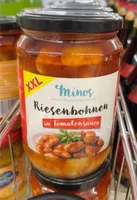 Riesenbohnen in Zomatensauce