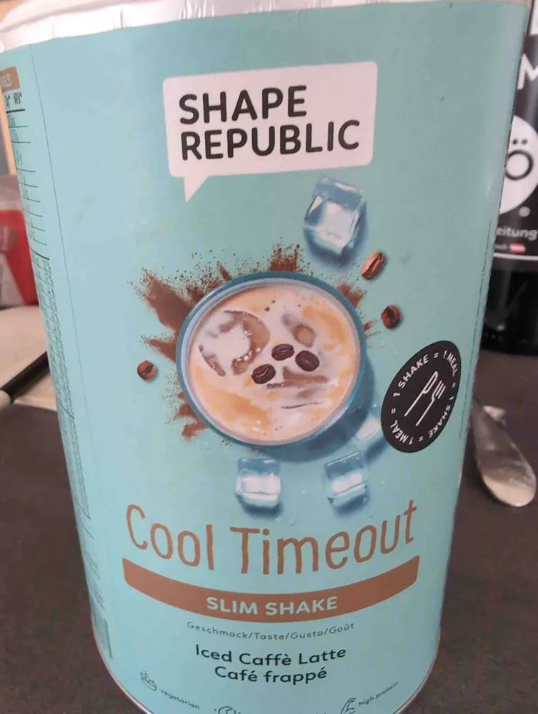 Cool timeout slim shake Iced Caffee frappe
