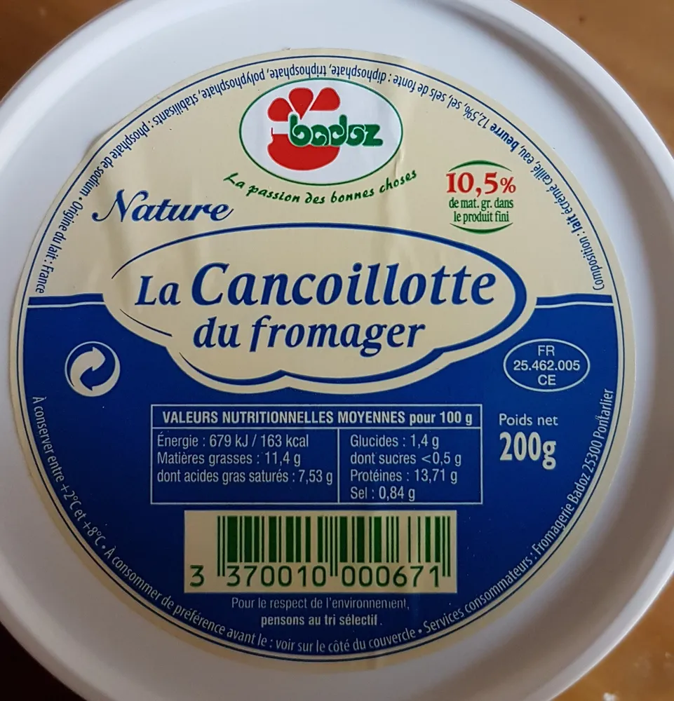 la Cancoillotte du fromager