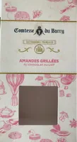 Amandes grillées au chocolat au lait