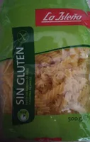 Pasta de harinas de maiz y de arroz ha sin gluten