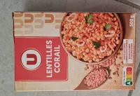 Lentilles corail