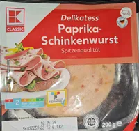 Paprika Schinkenwurst