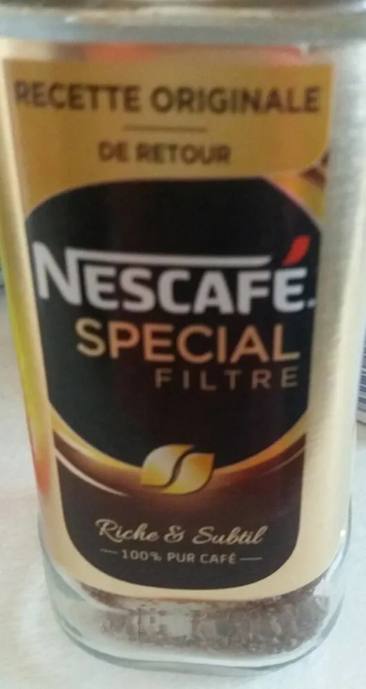 Nescafé special filtre