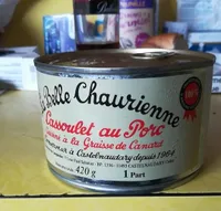 La belle chaurienne cassoulet au porc