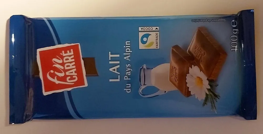 Lait du pays alpin