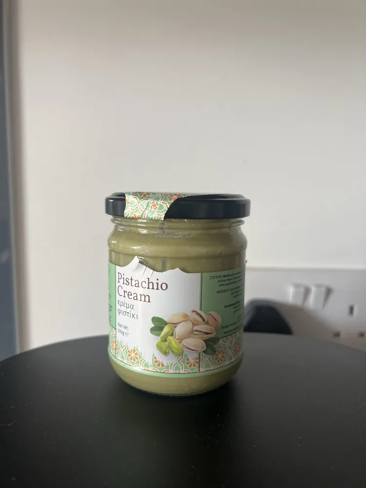 Pistachio cream