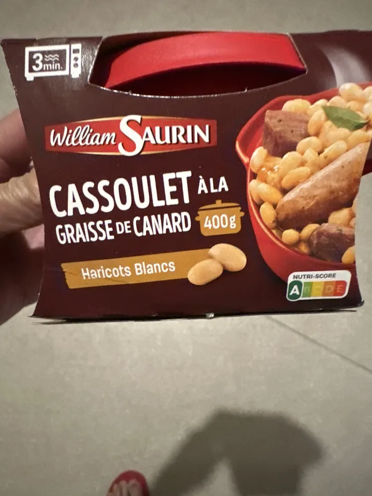 CASSOULET À LA GRAISSE DE CANARD