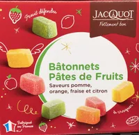 Batonnets patrs de fruits