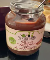 Pâte à tartiner aux noisettes
