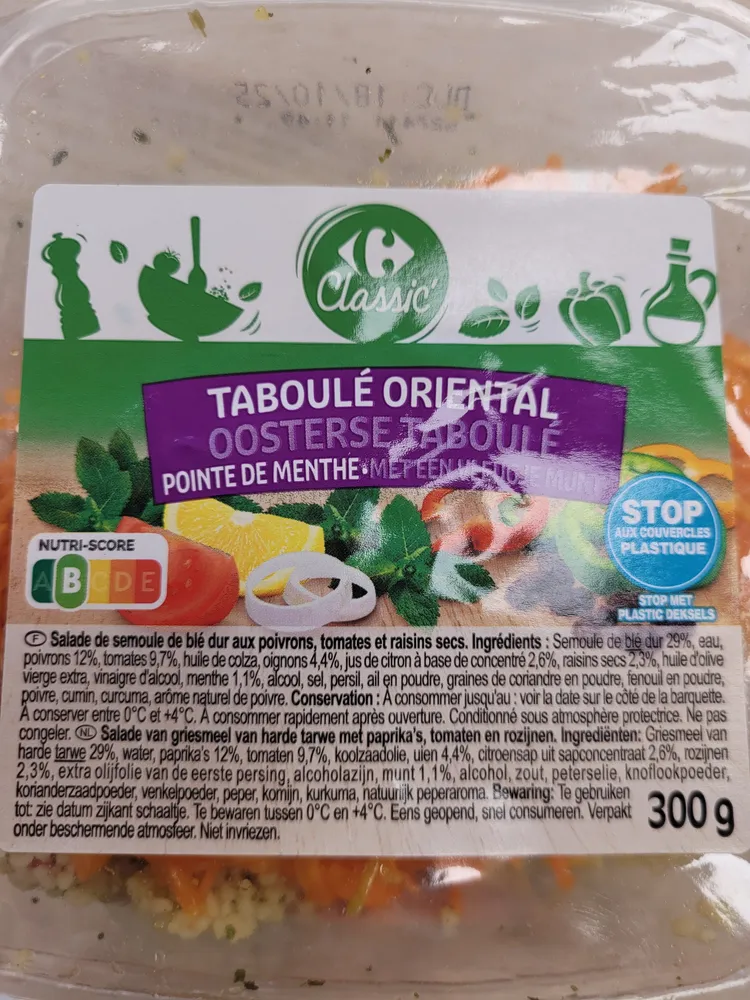 TABOULÉ ORIENTAL / OOSTERSE TABOULÉ