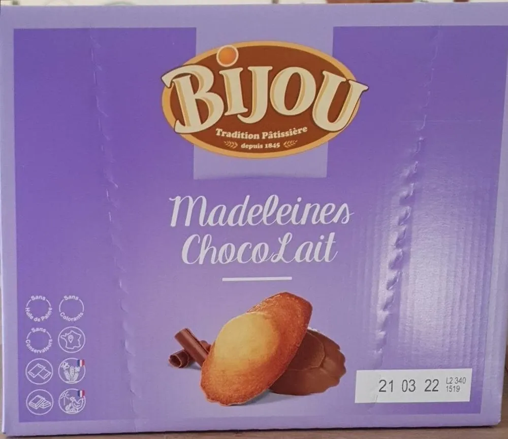 Madeleines chocolait