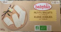 Petits biscuits a la vanille
