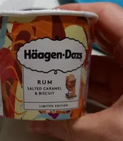 Rum, salted caramel & biscuit