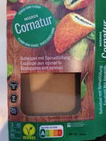 Schnitzel mit Spinat