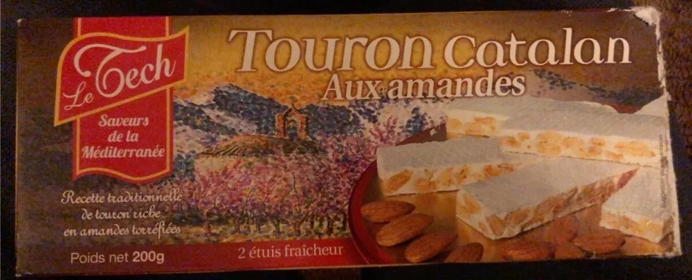 Touron catalan aux amandes