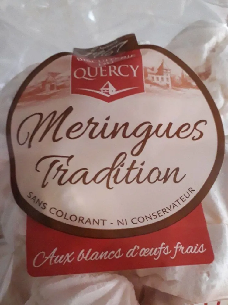 Meringues Tradition aux blancs d'oeufs frais